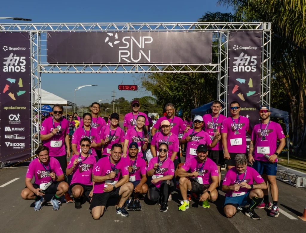 SNP RUN - A primeira corrida de rua do Grupo Sinop