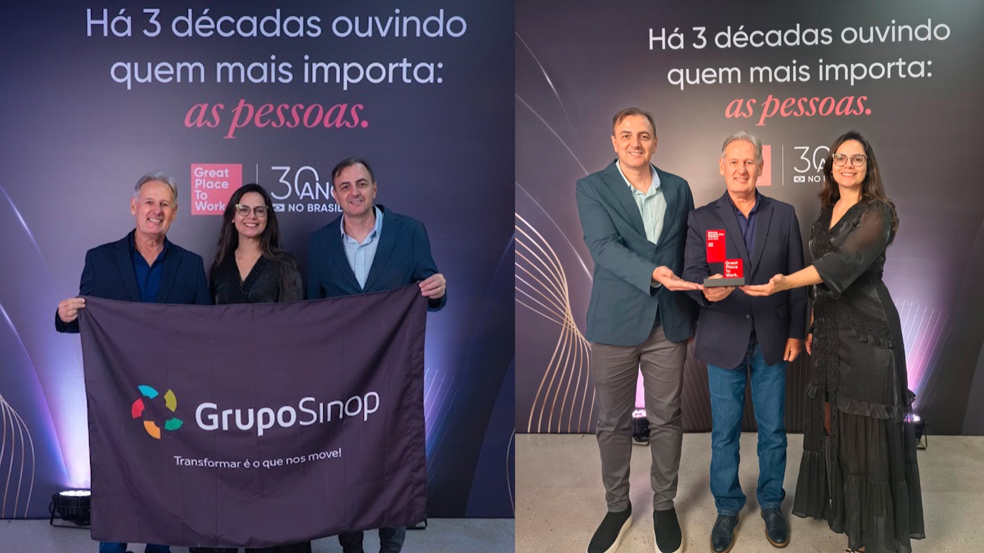 Grupo Sinop celebra certificação GPTW: há 3 décadas ouvindo quem mais importa, as pessoas