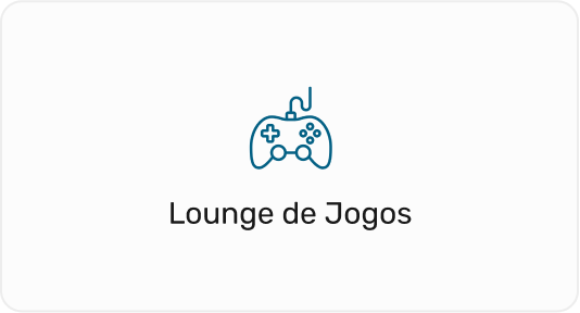 Lounge de jogos do Gran Hall Live